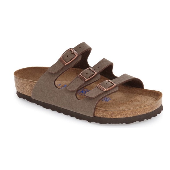 NIB✨Birkenstock Women’s Three-Strap Comfort Soft Footbed Slide Sandal- Florida - Picture 4 of 16